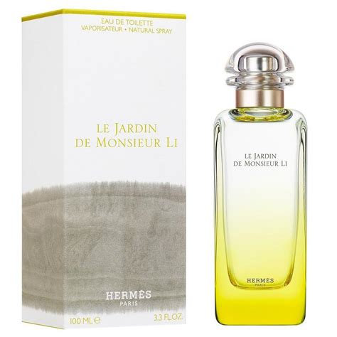 hermes jardin de monsieur li 100ml|le jardin li Hermes.